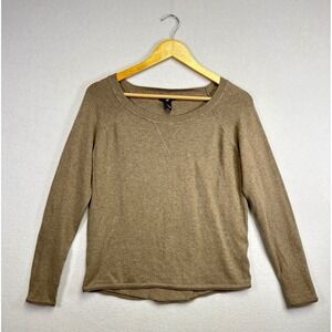 Gap Women Sweater Taupe‎ Long Sleeve Crew Neck Casual Size S